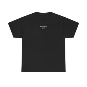 Black T-shirt with 'No Bad Days Club' classic logo